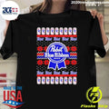 Reinbeer Pabst Blue Ribbon Christmas Shirt Unisex T-shirt, Sweatshirt, Hoodie, Long Sleeve Tee - T-Shirt, Sweatshirt, Hoodie