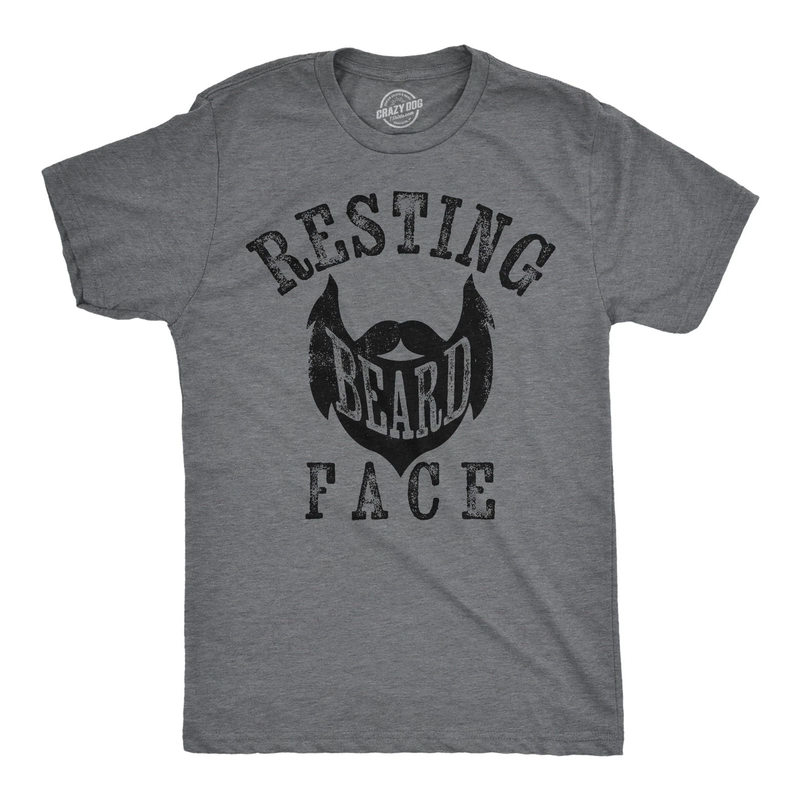 Mens Funny T Shirts Resting Beard Face Sarcastic Facial Hair Novelty Tee for Men Unisex T-shirt, Sweatshirt, Hoodie, Long Sleeve Tee - T-Shirt, Sweatshirt, Hoodie