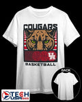 Houston Cougars Basketball Staredown mascot shirt Unisex T-shirt, Sweatshirt, Hoodie, Long Sleeve Tee - T-Shirt, Sweatshirt, Hoodie