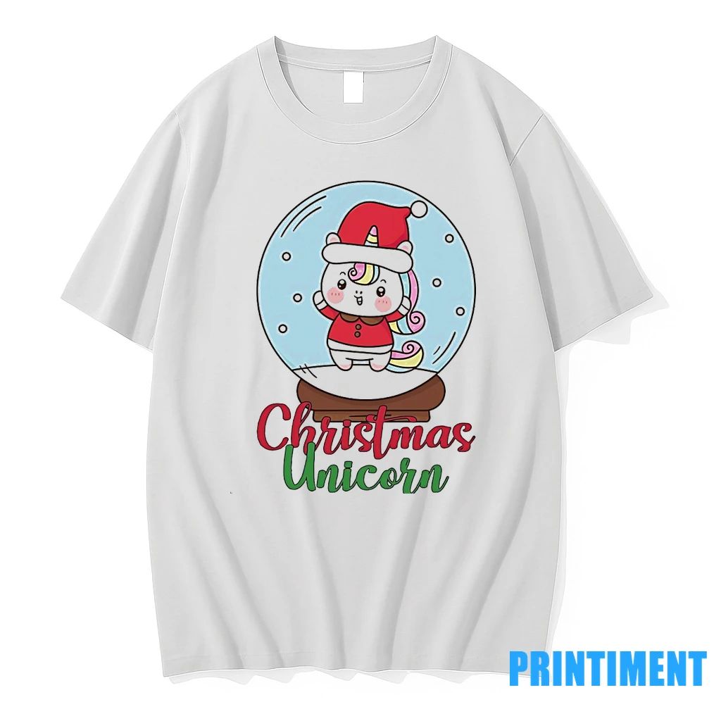 Christmas Unicorn Snow Globe Holiday Magic Tshirts Sweater Unisex T-shirt, Sweatshirt, Hoodie, Long Sleeve Tee - T-Shirt, Sweatshirt, Hoodie