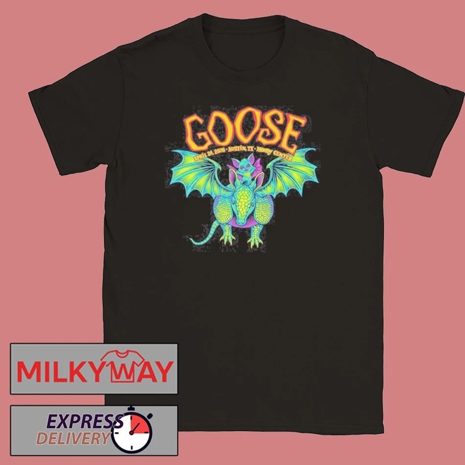 Goose Moody Center Austin TX April 24 22026 shirt Unisex T-shirt, Sweatshirt, Hoodie, Long Sleeve Tee - T-Shirt, Sweatshirt, Hoodie