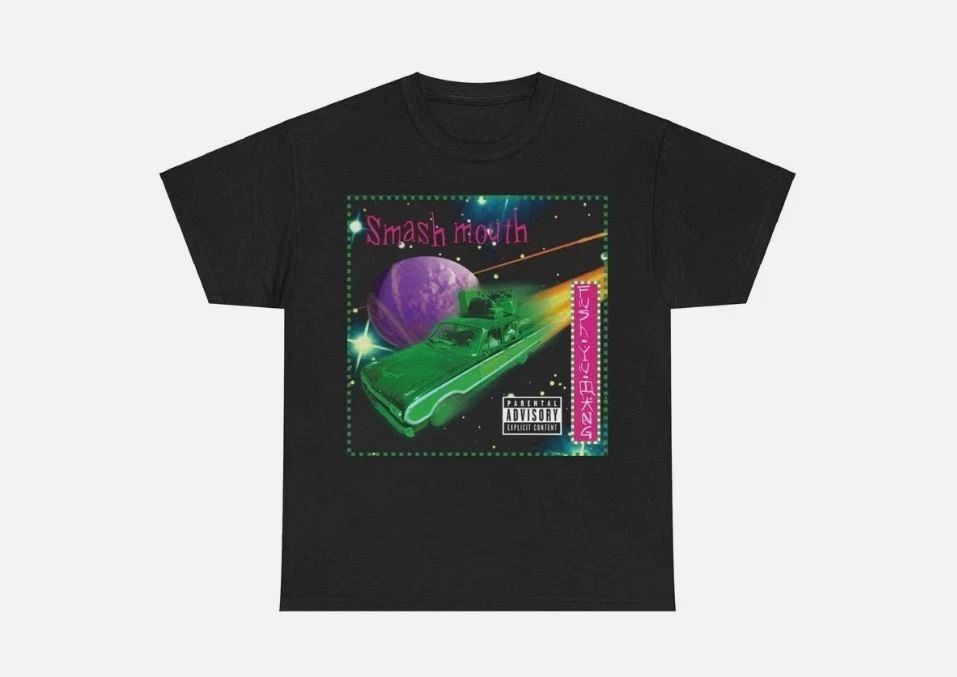 SALE Smash mouth T-shirt vintage retro graphic 90s design Unisex Heavy Cotton Unisex T-shirt, Sweatshirt, Hoodie, Long Sleeve Tee - T-Shirt, Sweatshirt, Hoodie
