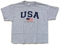 USA Washington D.C. American Flag T-Shirt Size 2XL Heather Gray Excellent XXL Unisex T-shirt, Sweatshirt, Hoodie, Long Sleeve Tee - T-Shirt, Sweatshirt, Hoodie