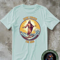 Jesus Shirt Cool Retro Surfing T-Shirt Funny Jesus 90s Graphic Tee Jesus Unisex T-shirt, Sweatshirt, Hoodie, Long Sleeve Tee - T-Shirt, Sweatshirt, Hoodie