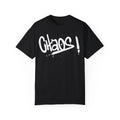 Chaos! Urban Graffiti Art Style Quote :: Unisex Garment-Dyed T-shirt Unisex T-shirt, Sweatshirt, Hoodie, Long Sleeve Tee - T-Shirt, Sweatshirt, Hoodie