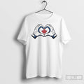Classic George Springer Hand Heart T Shirts Unisex T-shirt, Sweatshirt, Hoodie, Long Sleeve Tee - T-Shirt, Sweatshirt, Hoodie