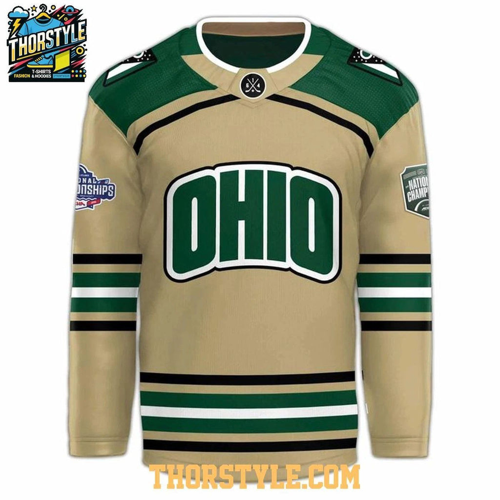 Ohio Bobcats ACHA Division 1 National Champions 2026 Hockey Shirt Unisex T-shirt, Sweatshirt, Hoodie, Long Sleeve Tee - T-Shirt, Sweatshirt, Hoodie
