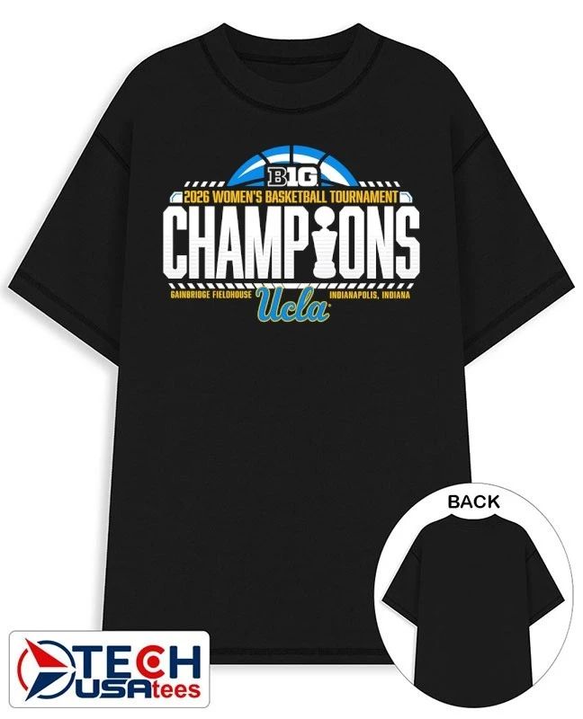 UCLA Bruins 2026 Big Ten Womens Basketball Tournament Champions shirt Unisex T-shirt, Sweatshirt, Hoodie, Long Sleeve Tee - T-Shirt, Sweatshirt, Hoodie