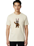 Astronaut-Rabbit-6 Mens Graphic Tee, 100% Cotton, Casual Summer Wear Unisex T-shirt, Sweatshirt, Hoodie, Long Sleeve Tee - T-Shirt, Sweatshirt, Hoodie