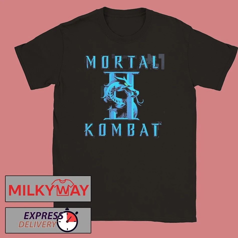 Mortal Kombat II Let the Fight Begin Logo T-Shirt Unisex T-shirt, Sweatshirt, Hoodie, Long Sleeve Tee - T-Shirt, Sweatshirt, Hoodie
