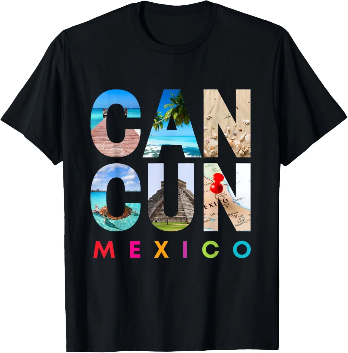CANCUN MEXICO 2022 Vacation Beach Matching Family Group T-Shirt Unisex T-shirt, Sweatshirt, Hoodie, Long Sleeve Tee - T-Shirt, Sweatshirt, Hoodie