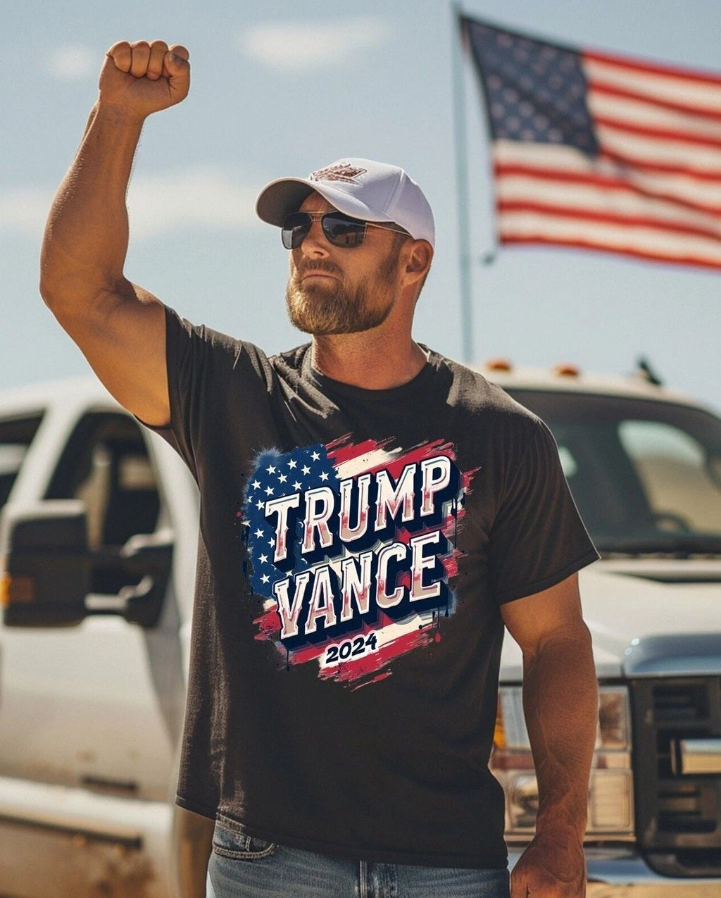 Trump Vance 2024 Take America 45 47 Missed Me Never Surrender MAGA Flag T-Shirt Unisex T-shirt, Sweatshirt, Hoodie, Long Sleeve Tee - T-Shirt, Sweatshirt, Hoodie