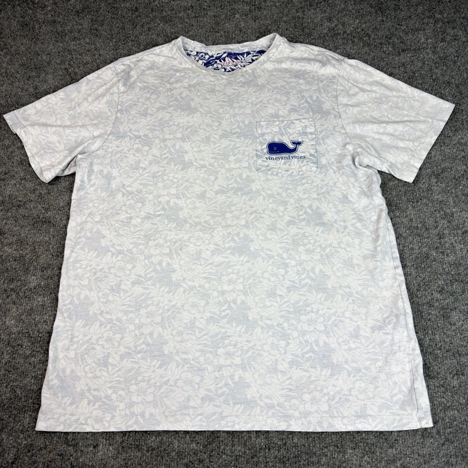 Vineyard Vines T Shirt Men L Blue Pocket Beach Graphic Print Crew Short Sleeve Unisex T-shirt, Sweatshirt, Hoodie, Long Sleeve Tee - T-Shirt, Sweatshirt, Hoodie