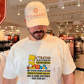 Attention I am out of order until further notice my stupid people filter needs cleaning Bart Simpson shirt - T-Shirt, Sweatshirt, Hoodie