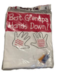 Hand-y Tees Best Grandpa Hand Down Size XL~*Read* Unisex T-shirt, Sweatshirt, Hoodie, Long Sleeve Tee - T-Shirt, Sweatshirt, Hoodie