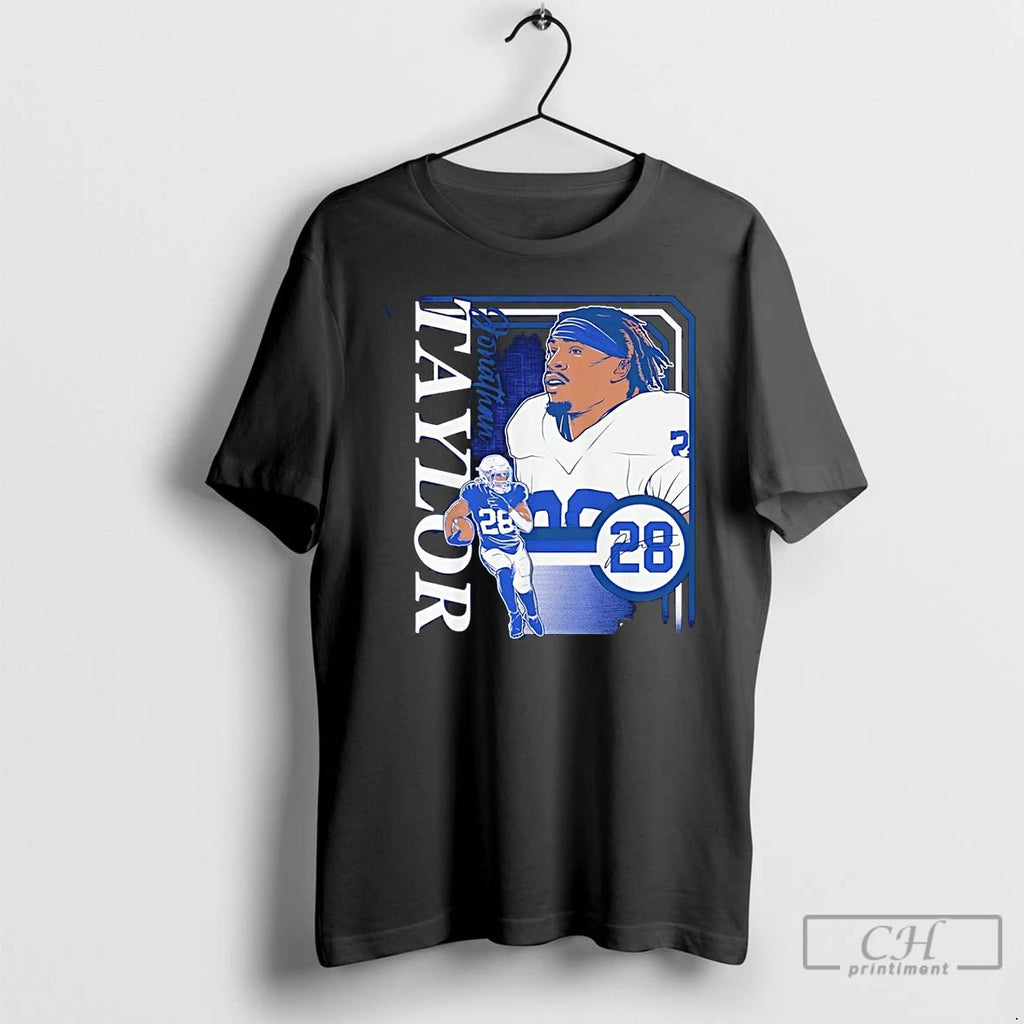 Classic Jonathan Taylor Indianapolis Colts Collage Frame Signature T Shirts Unisex T-shirt, Sweatshirt, Hoodie, Long Sleeve Tee - T-Shirt, Sweatshirt, Hoodie