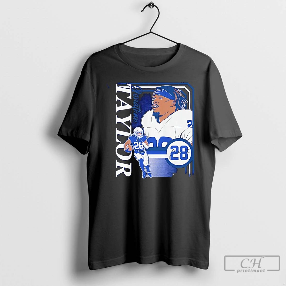 Classic Jonathan Taylor Indianapolis Colts Collage Frame Signature T Shirts Unisex T-shirt, Sweatshirt, Hoodie, Long Sleeve Tee - T-Shirt, Sweatshirt, Hoodie