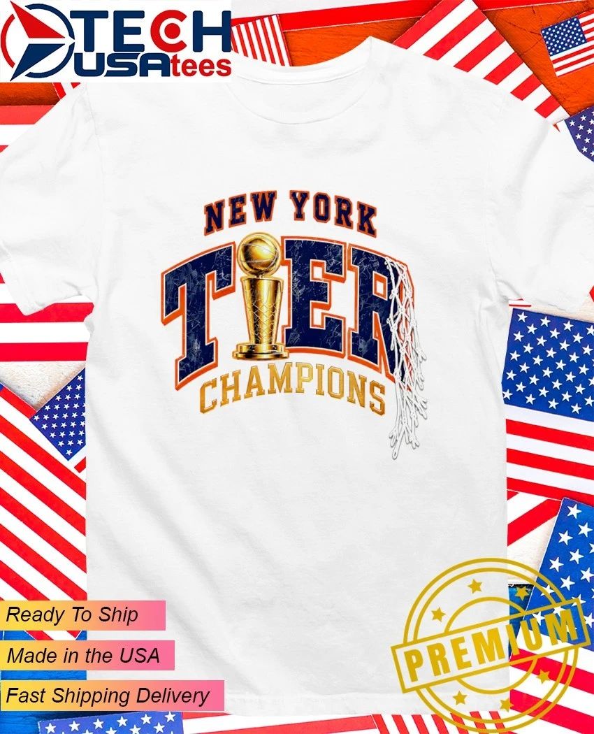 New York Tier Champions 2026 Knicks shirt Unisex T-shirt, Sweatshirt, Hoodie, Long Sleeve Tee - T-Shirt, Sweatshirt, Hoodie