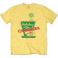 Dead Kennedys Holiday in Cambodia Yellow Official Men's T-Shirt Unisex Unisex T-shirt, Sweatshirt, Hoodie, Long Sleeve Tee - T-Shirt, Sweatshirt, Hoodie