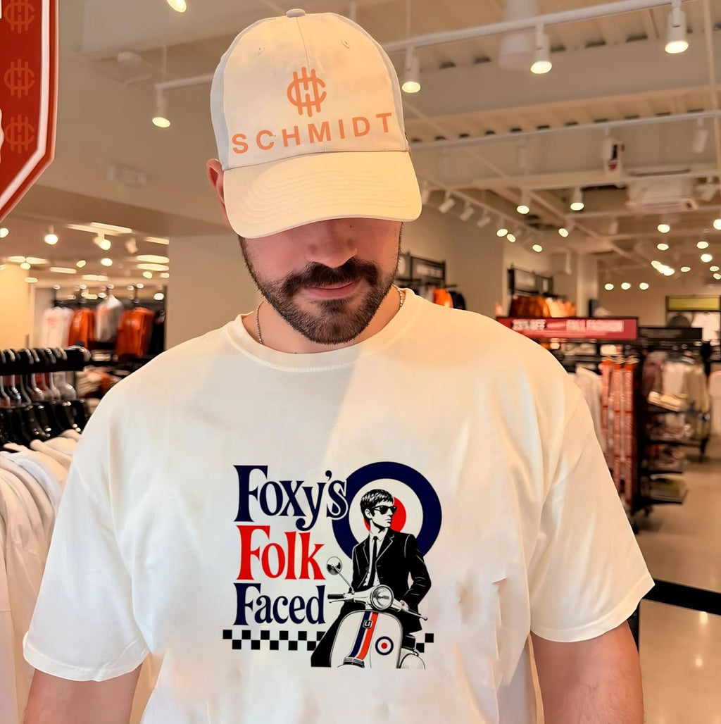 Foxys Folk Faced vintage shirt Unisex T-shirt, Sweatshirt, Hoodie, Long Sleeve Tee - T-Shirt, Sweatshirt, Hoodie
