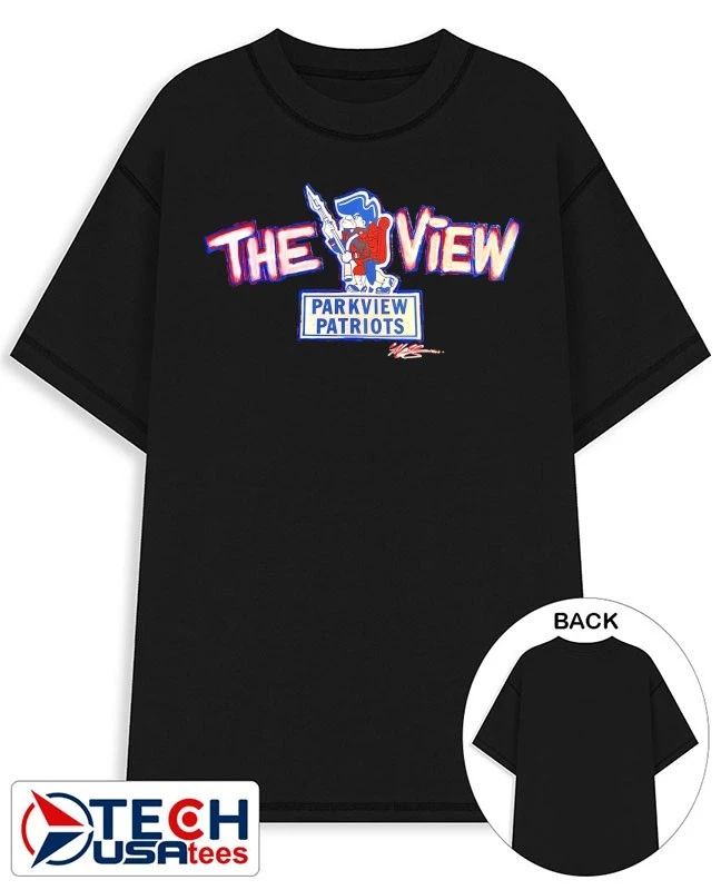 The View Parkview Patriots signature shirt Unisex T-shirt, Sweatshirt, Hoodie, Long Sleeve Tee - T-Shirt, Sweatshirt, Hoodie