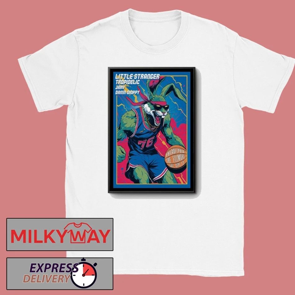 Little Stranger with Tropidelic, Jarv, and Damn Skippy in Philadelphia, Sep 12, 2026 Poster shirt - T-Shirt, Sweatshirt, Hoodie