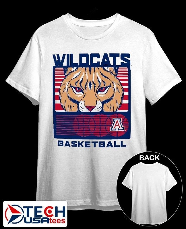 Arizona Wildcats Basketball Staredown mascot shirt Unisex T-shirt, Sweatshirt, Hoodie, Long Sleeve Tee - T-Shirt, Sweatshirt, Hoodie