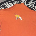Orange Surf Fire Surfing Flame Graphic Tee Sleeveless Shirt Unisex T-shirt, Sweatshirt, Hoodie, Long Sleeve Tee - T-Shirt, Sweatshirt, Hoodie