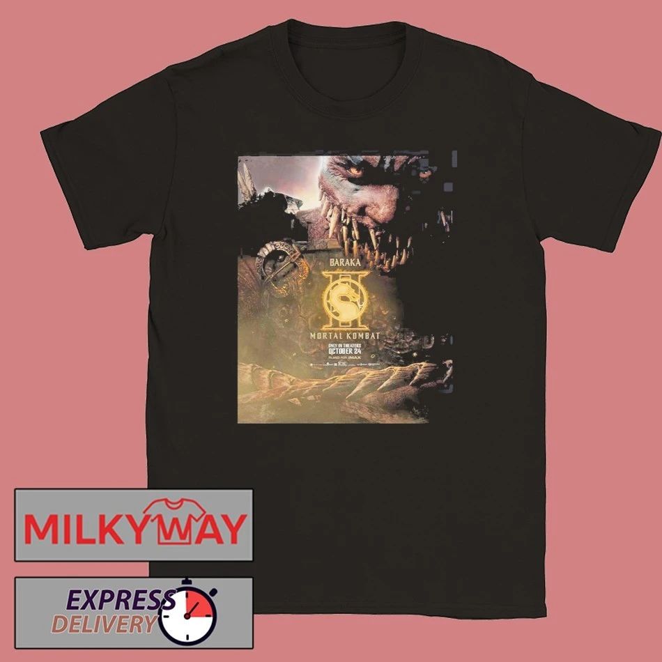 Mortal Kombat II Movie Exclusive Baraka Character Poster T-Shirt Unisex T-shirt, Sweatshirt, Hoodie, Long Sleeve Tee - T-Shirt, Sweatshirt, Hoodie
