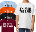 Kids Band Tee - I'm with The Band Kids T-Shirt Rockstar Star Rock T-Shirt Unisex T-shirt, Sweatshirt, Hoodie, Long Sleeve Tee - T-Shirt, Sweatshirt, Hoodie
