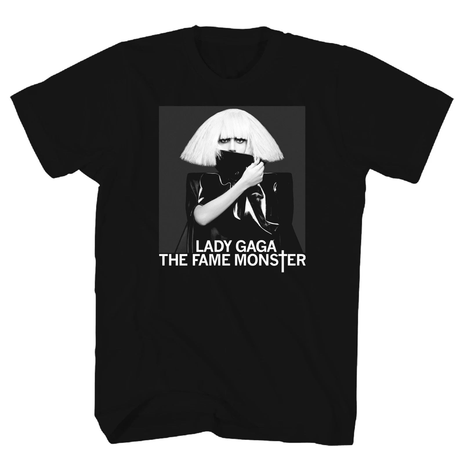 Lady Gaga Fame Monster Mens T Shirt Music Classic Concert Band Tee New Black Unisex T-shirt, Sweatshirt, Hoodie, Long Sleeve Tee - T-Shirt, Sweatshirt, Hoodie