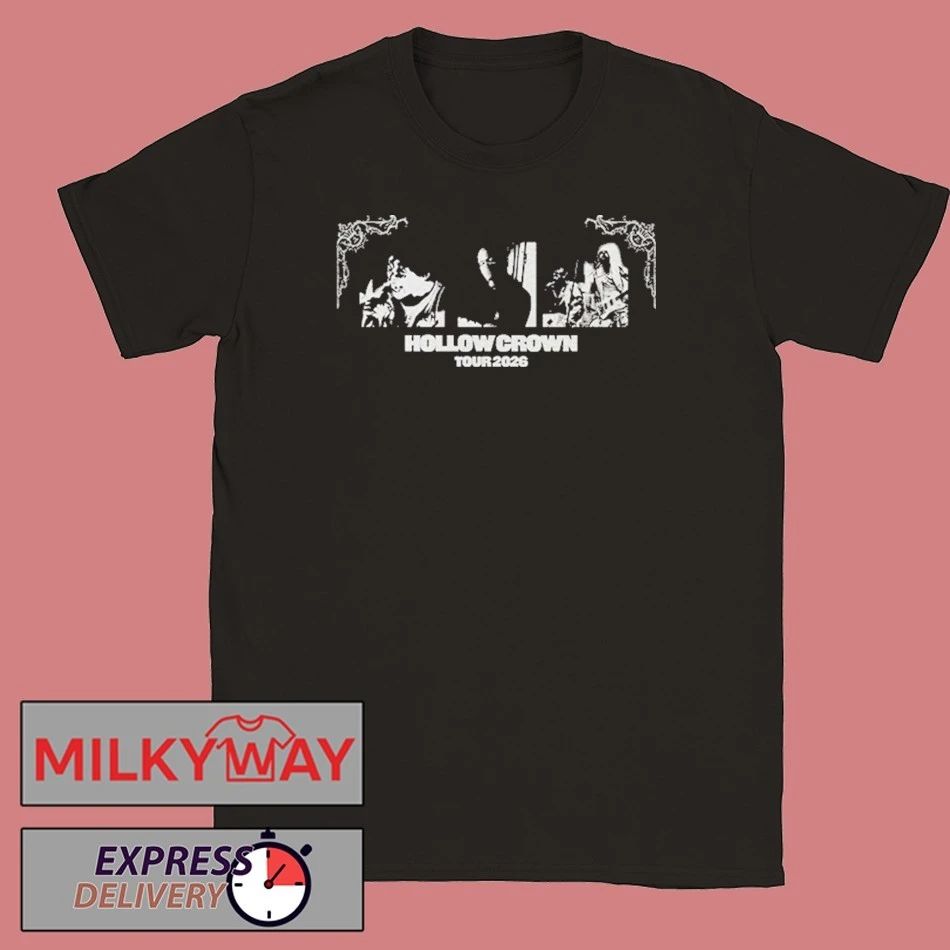 Hollow Crown Tour 2026 Schedule Tour Dates shirt Unisex T-shirt, Sweatshirt, Hoodie, Long Sleeve Tee - T-Shirt, Sweatshirt, Hoodie