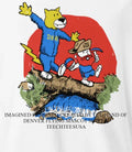 Denver Cartoon Friends x Calvin and Hobbes shirt Unisex T-shirt, Sweatshirt, Hoodie, Long Sleeve Tee - T-Shirt, Sweatshirt, Hoodie