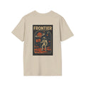 Frontier Astronaut T-Shirt  Retro Space Graphic Tee | Limited Edition Unisex T-shirt, Sweatshirt, Hoodie, Long Sleeve Tee - T-Shirt, Sweatshirt, Hoodie