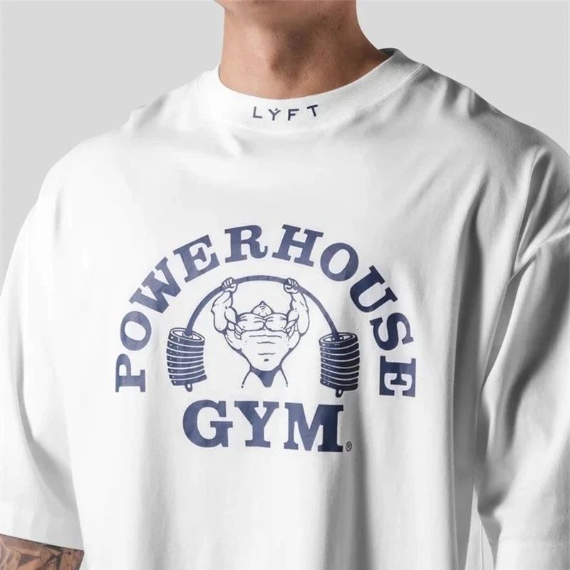 LYFT JOINTLY OVERSIZED COTTON T-SHIRT GYM BODYBUILDING LOOSE PRINT SHIRT TOPS Unisex T-shirt, Sweatshirt, Hoodie, Long Sleeve Tee - T-Shirt, Sweatshirt, Hoodie