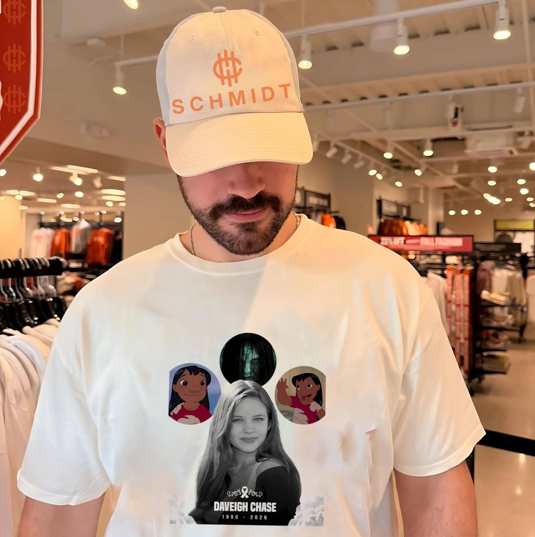 Daveigh Chase 19902026 Memorial Tribute shirt Unisex T-shirt, Sweatshirt, Hoodie, Long Sleeve Tee - T-Shirt, Sweatshirt, Hoodie