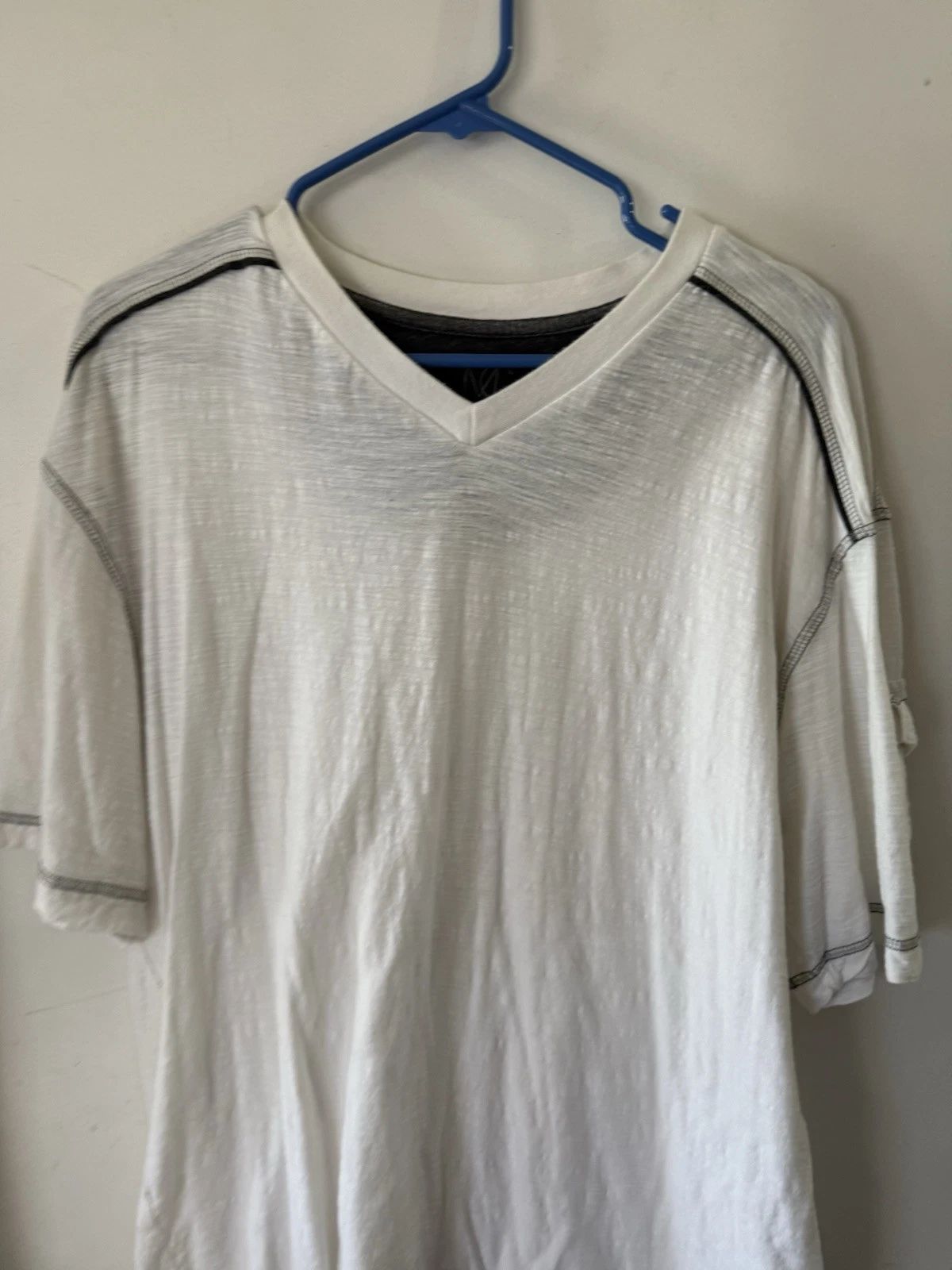Modern Culture T Shirt Mens 3X White V Neck Short Sleeve Cotton Blend Unisex T-shirt, Sweatshirt, Hoodie, Long Sleeve Tee - T-Shirt, Sweatshirt, Hoodie