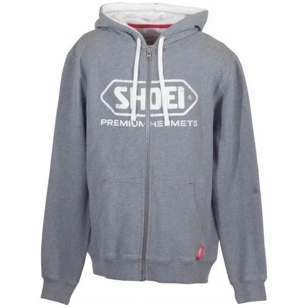 Shoei Vintage 2 Zipped Fashionable Casual Wear Hoodie Grey Unisex T-shirt, Sweatshirt, Hoodie, Long Sleeve Tee - T-Shirt, Sweatshirt, Hoodie