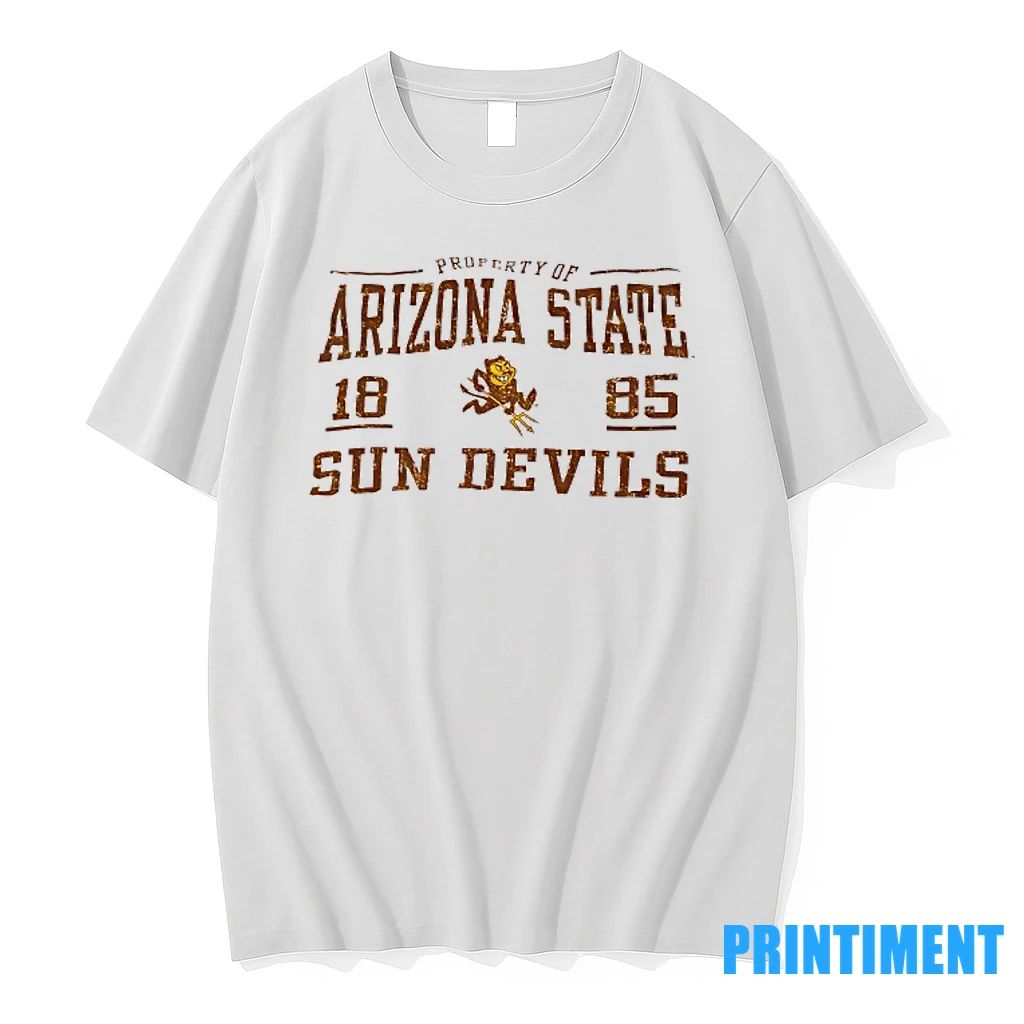Property Of Arizona State Sun Devils 1885 Tshirts Sweater Unisex T-shirt, Sweatshirt, Hoodie, Long Sleeve Tee - T-Shirt, Sweatshirt, Hoodie