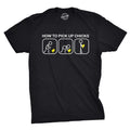 Mens How to Pick Up Chicks Funny T Shirt Easter Gift Graphic Tee Sarcastic Unisex T-shirt, Sweatshirt, Hoodie, Long Sleeve Tee - T-Shirt, Sweatshirt, Hoodie