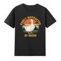Duck Easily Distracted By Ducks Funny Farmer Duck Animal T-Shirt Unisex T-shirt, Sweatshirt, Hoodie, Long Sleeve Tee - T-Shirt, Sweatshirt, Hoodie