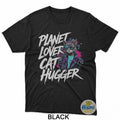 Planet Lover Cat Smoking Street Style Edgy Urban Cat Graphic T-Shirt Unisex T-shirt, Sweatshirt, Hoodie, Long Sleeve Tee - T-Shirt, Sweatshirt, Hoodie