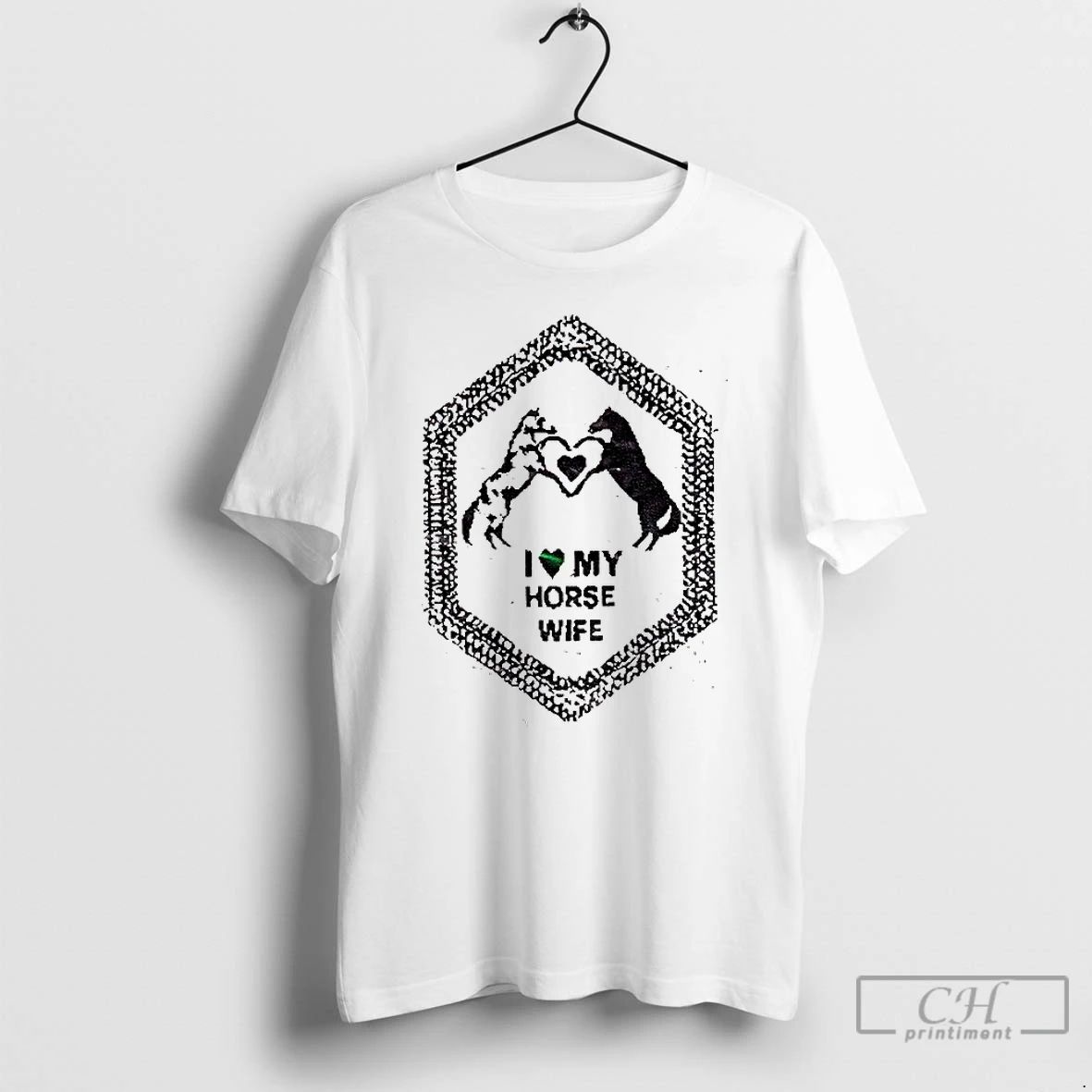 Classic I Love My Horse Wife T Shirts Unisex T-shirt, Sweatshirt, Hoodie, Long Sleeve Tee - T-Shirt, Sweatshirt, Hoodie