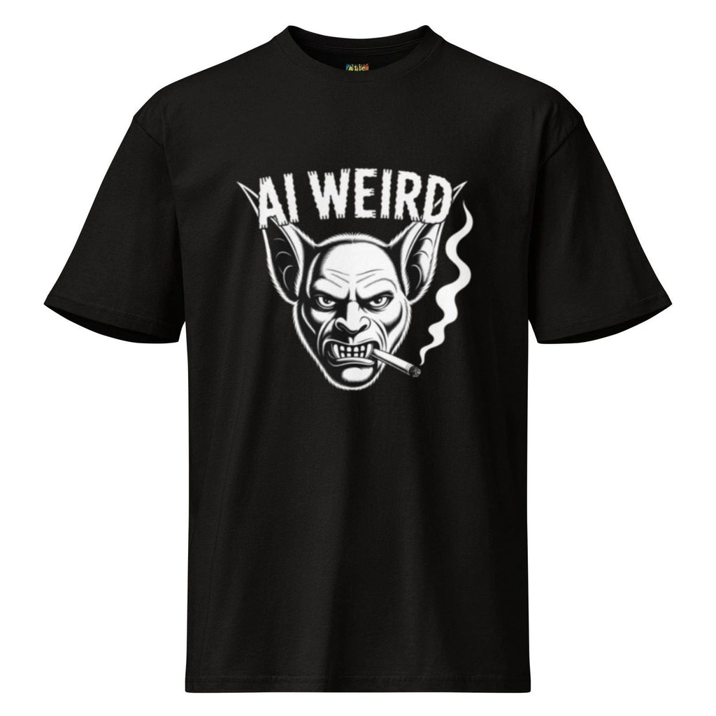 AI Weird "SMOKING BAT CORE" Unisex T-shirt, Sweatshirt, Hoodie, Long Sleeve Tee - T-Shirt, Sweatshirt, Hoodie