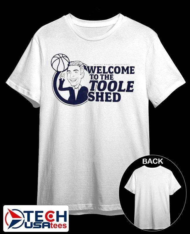 Welcome to the Toole Shed Robert Morris Colonials Mens Basketball shirt Unisex T-shirt, Sweatshirt, Hoodie, Long Sleeve Tee - T-Shirt, Sweatshirt, Hoodie
