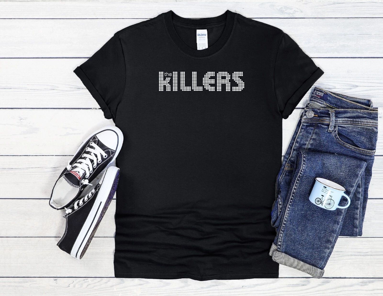 The Killers T-Shirt Rock Band Music Men Women Unisex Shirt Hoodie Baseball 4181 Unisex T-shirt, Sweatshirt, Hoodie, Long Sleeve Tee - T-Shirt, Sweatshirt, Hoodie