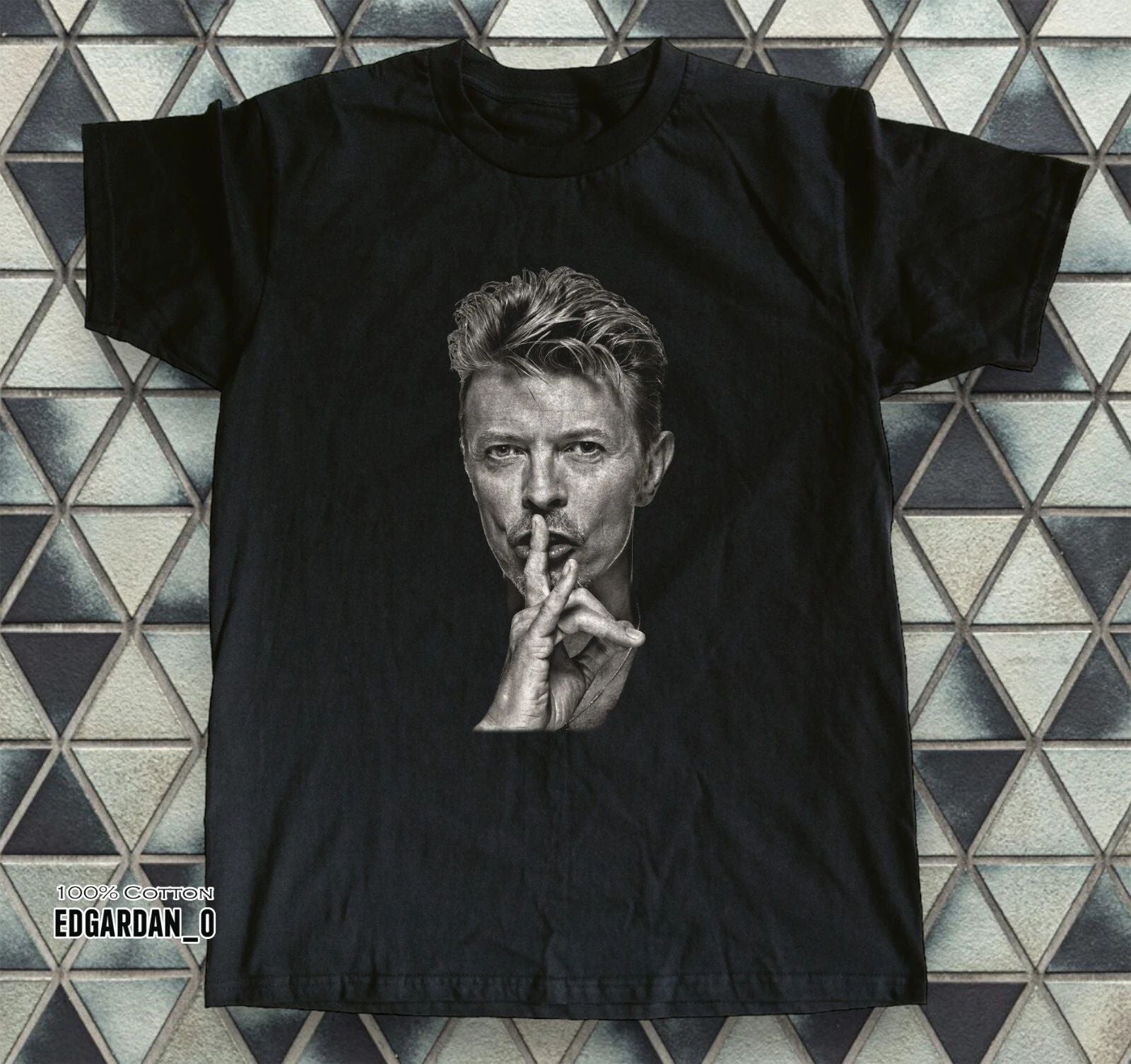 David Bowie Art Rock Black Unisex T-shirt Size S-5XL Unisex T-shirt, Sweatshirt, Hoodie, Long Sleeve Tee - T-Shirt, Sweatshirt, Hoodie