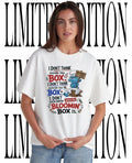 Smurf I dont think inside the box I dont think outside the box shirt Unisex T-shirt, Sweatshirt, Hoodie, Long Sleeve Tee - T-Shirt, Sweatshirt, Hoodie
