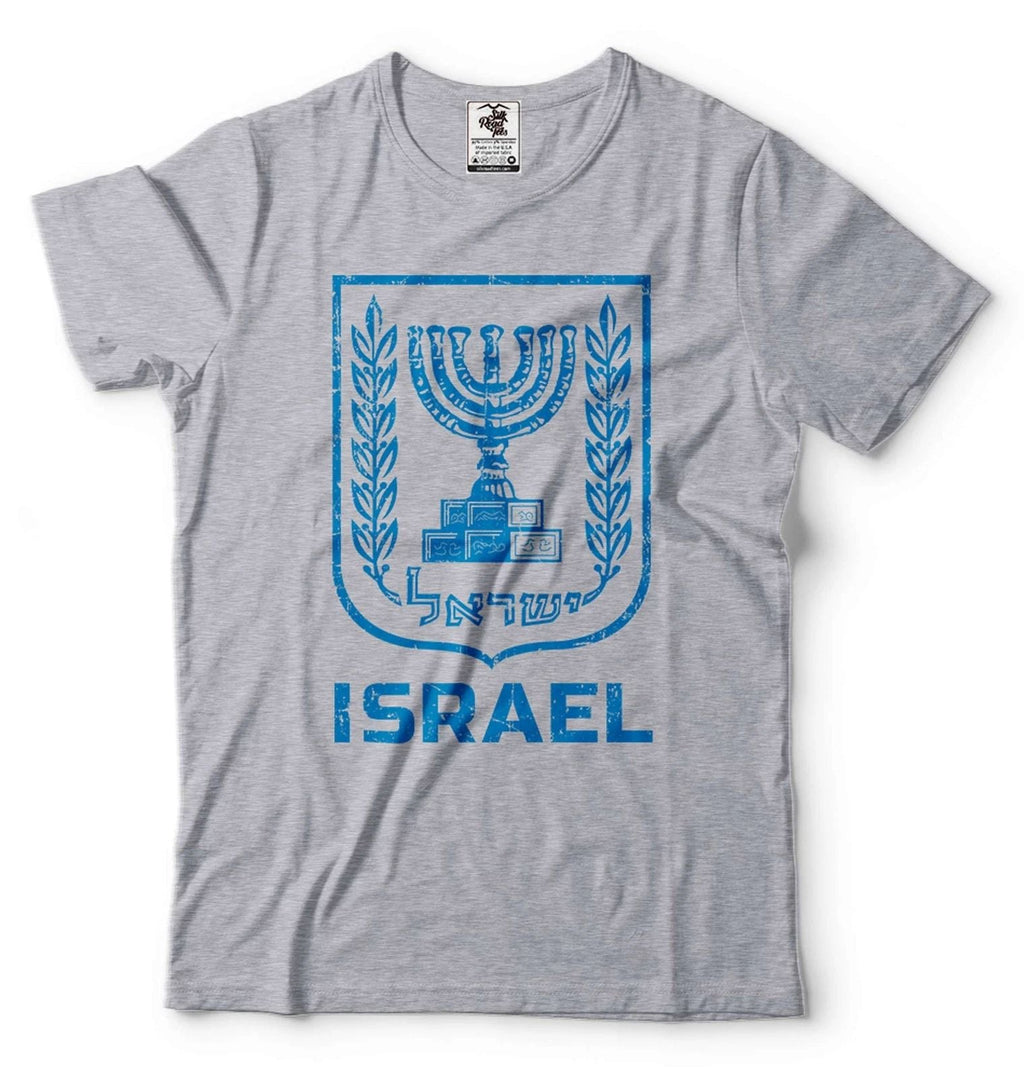 Israel Shirt Hanukkah Menorah Shirt Hanukkah Holiday Shirt Jewish Gift Tee Unisex T-shirt, Sweatshirt, Hoodie, Long Sleeve Tee - T-Shirt, Sweatshirt, Hoodie