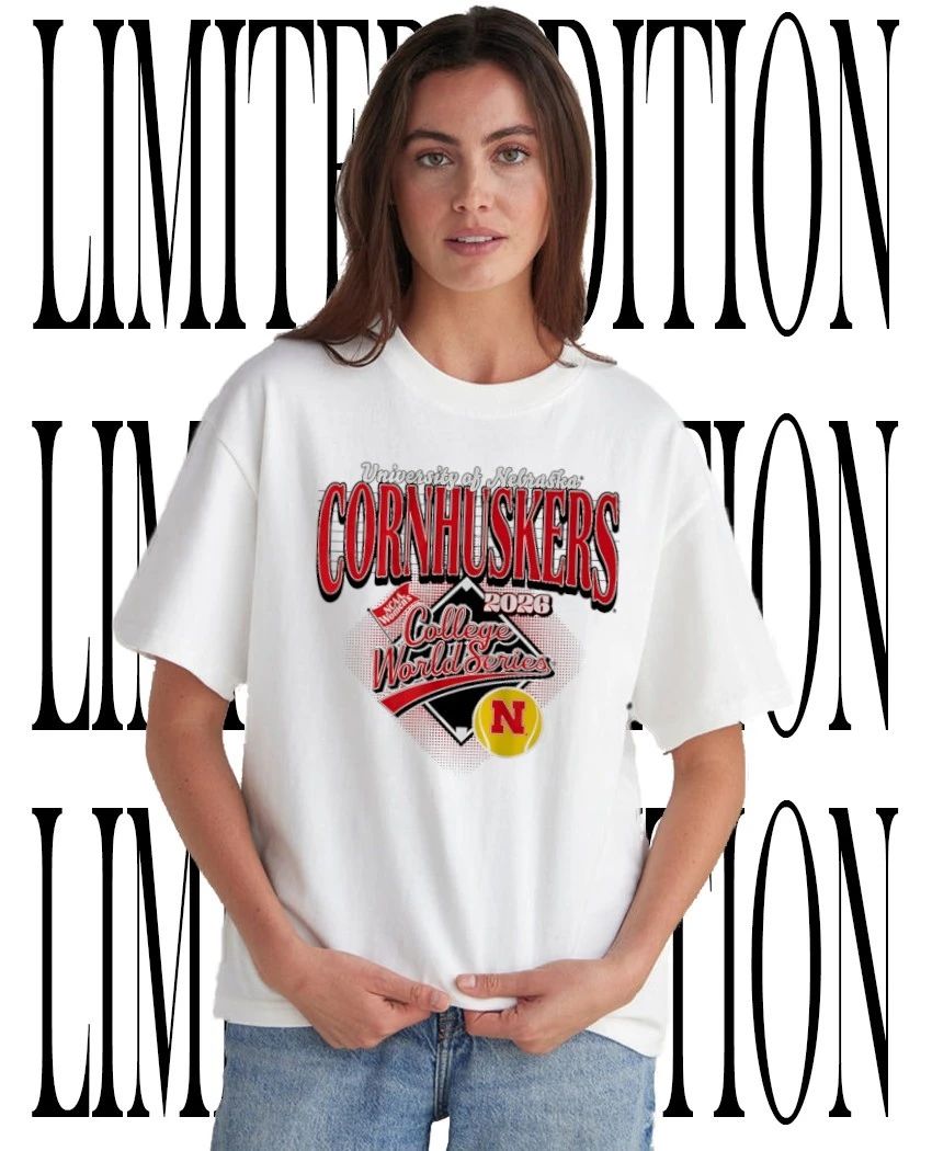 University Of Nebraska Cornhuskers NCAA Womens College World Series 2026 Softball shirt Unisex T-shirt, Sweatshirt, Hoodie, Long Sleeve Tee - T-Shirt, Sweatshirt, Hoodie